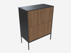Sideboard Seaford 01 3D मॉडल