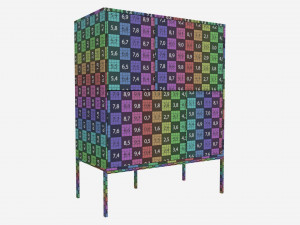 Sideboard Seaford 01 3D मॉडल