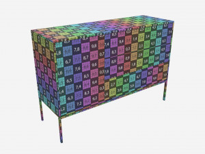 Sideboard Seaford 02 Model 3D