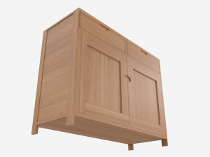 Small Sideboard Ercol Bosco Model 3D