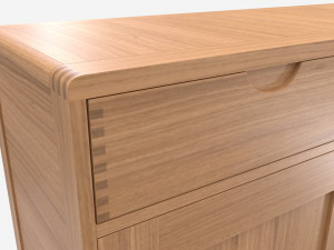 Small Sideboard Ercol Bosco Model 3D