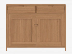 Small Sideboard Ercol Bosco 3D Model