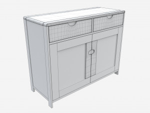 Small Sideboard Ercol Bosco Model 3D