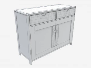 Small Sideboard Ercol Bosco 3D Model