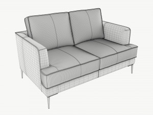 Sofa LEO 2-seater 3D 模型