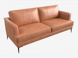 Sof&aacute; LEO 3 lugares Modelo 3D