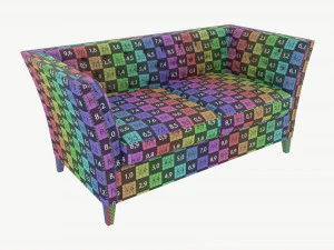 Sofa Mayers 2-seater 3D Model