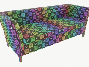 Sofa Mayers 3-seater 3D 모델