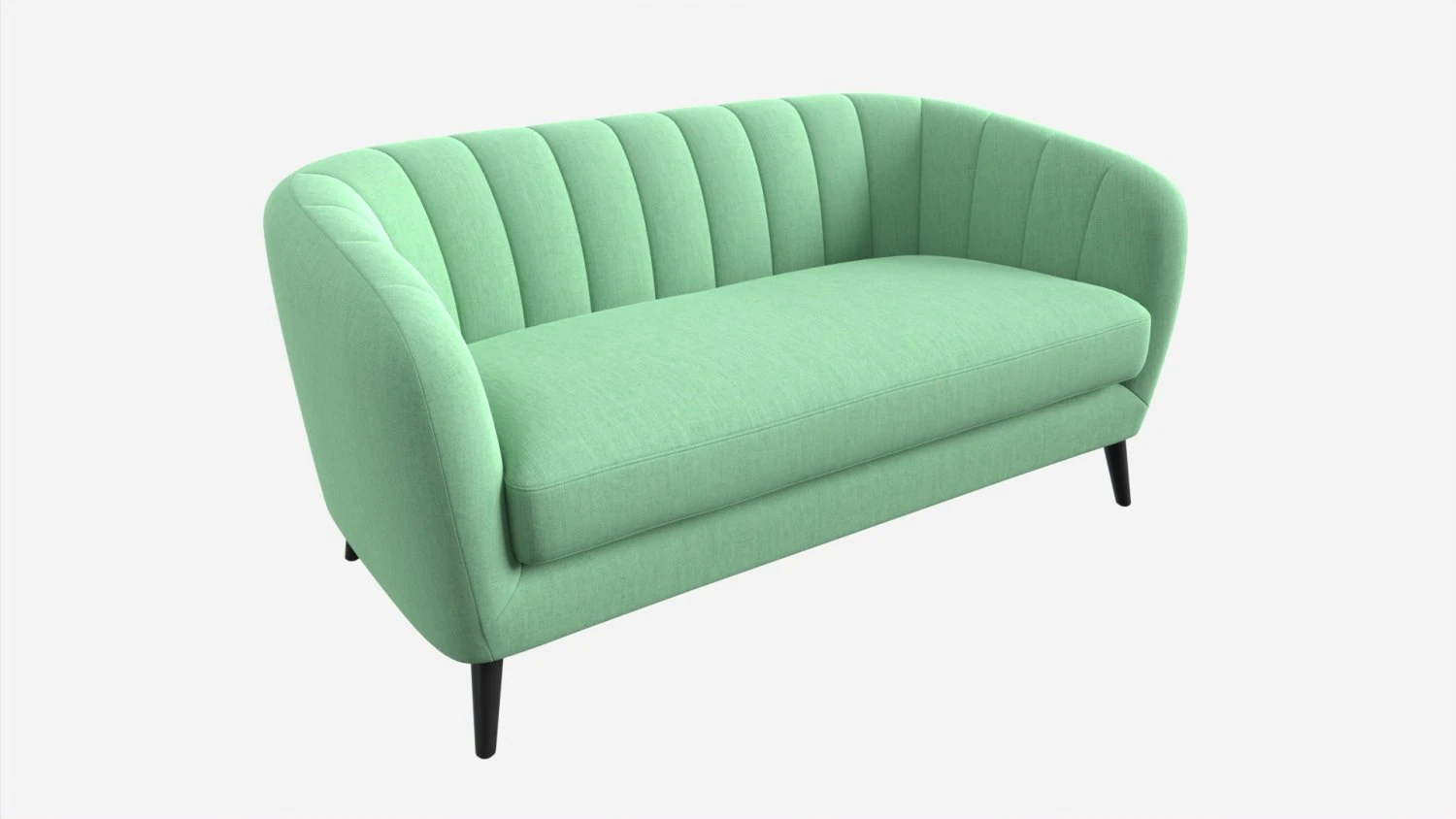 Sofa Melody 2-seater 3D Model .c4d .max .obj .3ds .fbx .stl .blend 