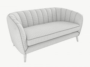Sofa Melody 2-seater Modèle 3D