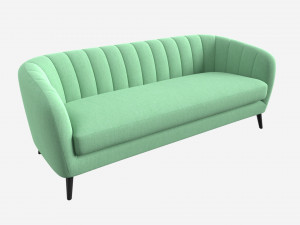 Sofa Melody 3-seater 3D Model