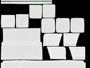 Sofa Piano Modèle 3D