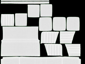 Sofa Piano 3D Model