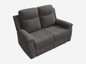 Sofa recliner Milo 2-seater 3D Model
