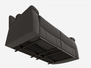 Sofa recliner Milo 2-seater 3D Model