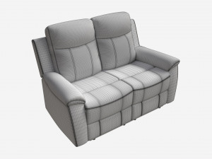 Sofa recliner Milo 2-seater 3D Model