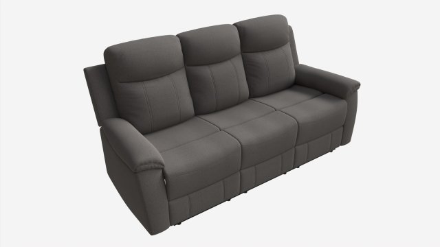 Sofa recliner Milo 3-seater Modelo 3D .c4d .max .obj .3ds .fbx .stl .blend 