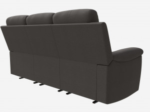 Sofa recliner Milo 3-seater Modelo 3D