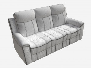 Sofa recliner Milo 3-seater Modelo 3D