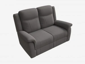 Sof&aacute; reclin&aacute;vel Norman 2 lugares Modelo 3D