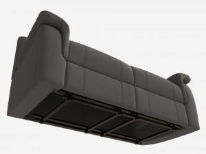 Sofa recliner Norman 2-seater 3D Model