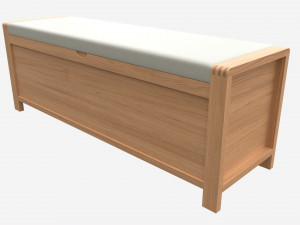 Storage Bench Ercol Bosco Modelo 3D