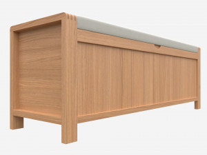 Storage Bench Ercol Bosco Modelo 3D