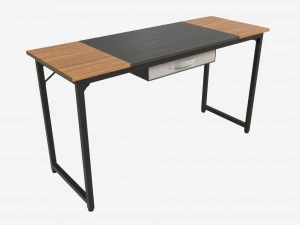 Scrivania da studio per l'home office Modello 3D