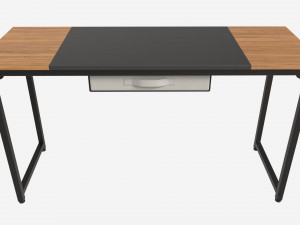 Study Writing Table for Home Office 3D Модель