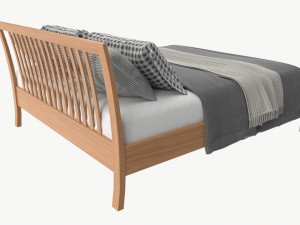 Super Kingsize Bed Ercol Bosco 3Dモデル