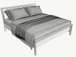Super Kingsize Bed Ercol Bosco 3Dモデル