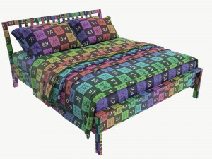 Super Kingsize Bed Ercol Bosco 3Dモデル