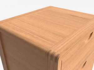 Tall Chest Ercol Bosco 3D Model