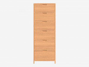 Tall Chest Ercol Bosco 3D-Modell