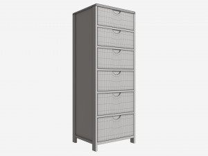 Tall Chest Ercol Bosco 3D-Modell
