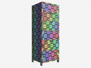 Tall Chest Ercol Bosco 3D-Modell