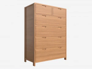 Peito alto e largo Ercol Bosco Modelo 3D