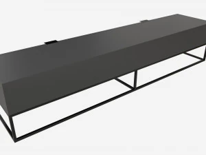 Stolik telewizyjny KOBE Model 3D