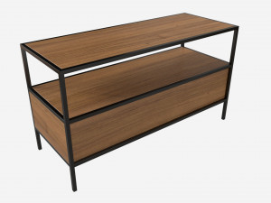 TV table Seaford 01 Model 3D