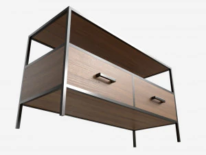 TV table Seaford 01 3D Model