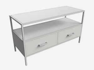 TV table Seaford 01 Model 3D