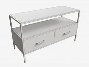 TV table Seaford 01 3D Model