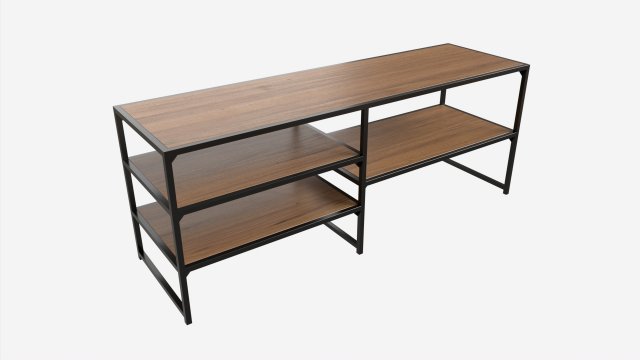 TV table Seaford 02 Model 3D .c4d .max .obj .3ds .fbx .stl .blend 