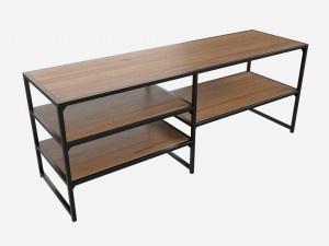 TV table Seaford 02 3D Model