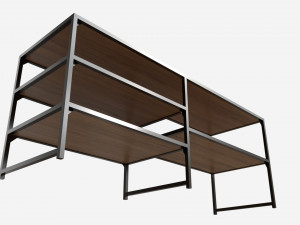 TV table Seaford 02 Model 3D
