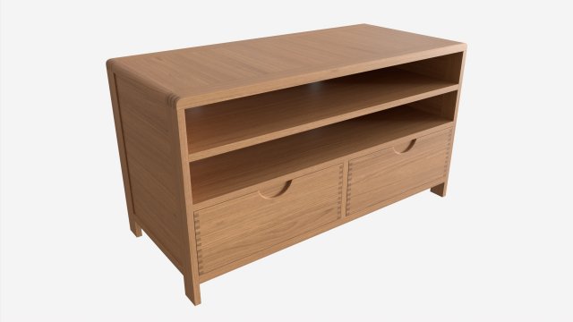 TV Unit Ercol Bosco Modèle 3D .c4d .max .obj .3ds .fbx .stl .blend 