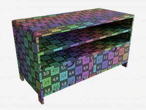 TV Unit Ercol Bosco 3D Model