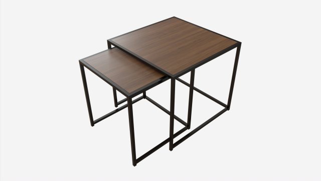 Two coffee tables Seaford Modello 3D .c4d .max .obj .3ds .fbx .stl .blend 