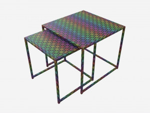 Two coffee tables Seaford Modello 3D