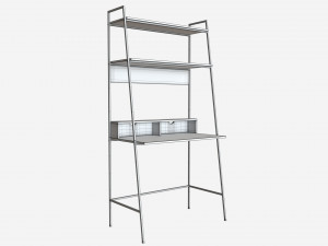 Urban Industrial Ladder Desk 3D Model